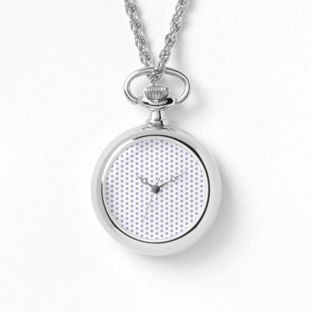 Montre Étoile de David violette sans couture (Recto)