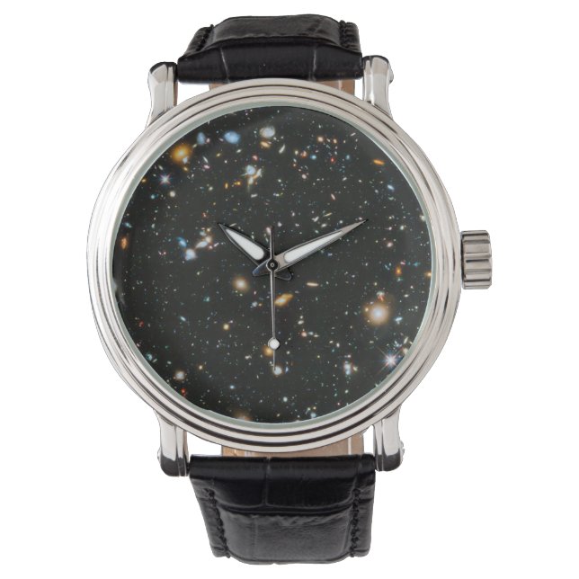 Montre Etoiles dans l'espace - Hubble Ultra Deep Field (devant)