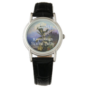 Montre Eucalyptus verdure botanique mariage Cheers Trump