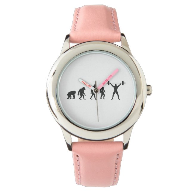 Montre Évolution de l'Homme (devant)