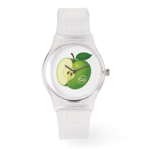 Montre eWatch avec pomme verte