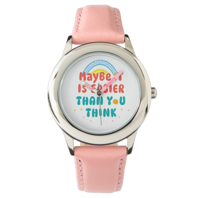Montre eWatch Citation Positive Rétro (devant)