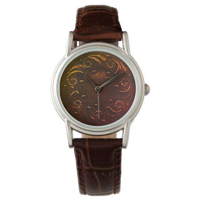 Montre eWatch femmes art brillant design (devant)