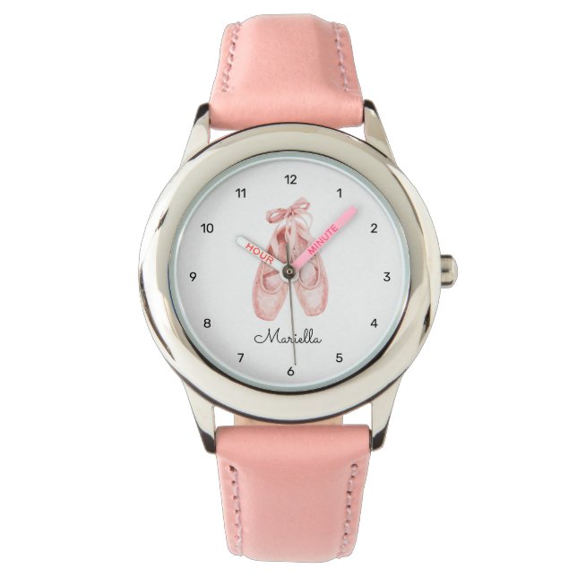 Montre eWatch fille de ballet (devant)