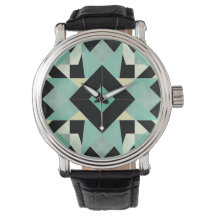 Montre eWatch géométrique Art déco