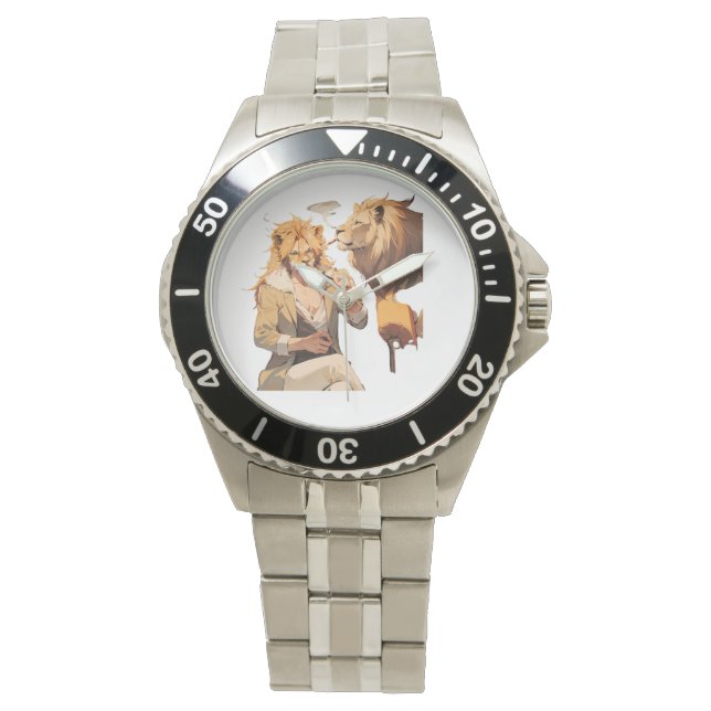 Montre eWatch lion  (devant)