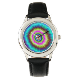 Montre Explosion de Tie Dye
