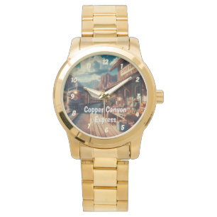 Montre Express de canyon de cuivre