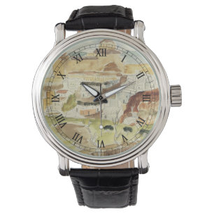 Montre Expressionnisme vintage, Almeria par Walter Gramat