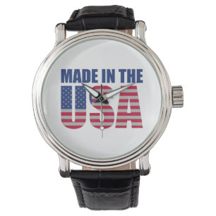 MONTRE FABRIQUÉ AUX ÉTATS-UNIS