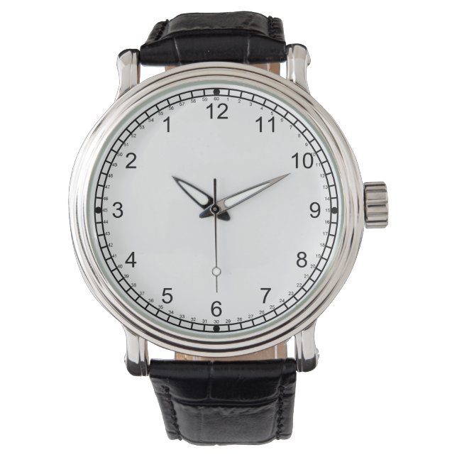 Montre face arrière (devant)