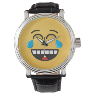 Montre Face avec des larmes de joie
