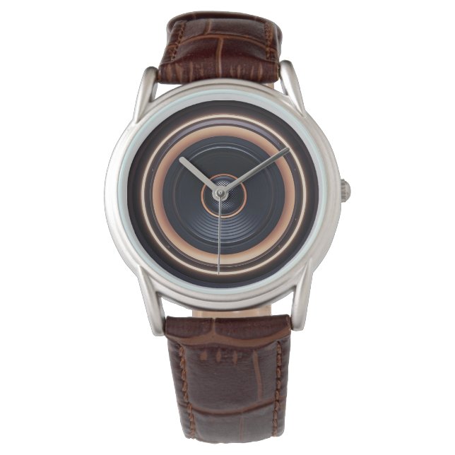 Montre Face de caisson de basse verni 3D (devant)