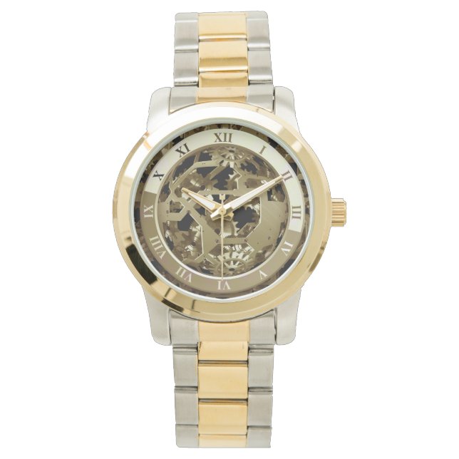Montre Face De Horloge Transparent Totalement Cool (devant)