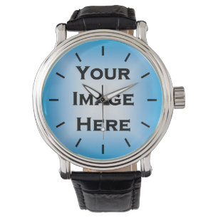 Montre faite sur commande avec les coutils noirs