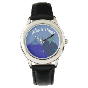Montre Faites une randonnée pédestre au sommet d'une mo