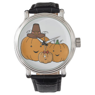 Montre Famille Citrouille