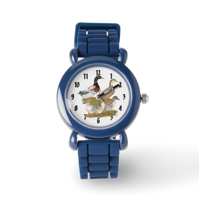 Montre Famille de canards de Saxe (Recto)