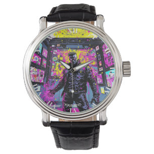 Montre Fantaisie Glitch Mignon Dans Galerie