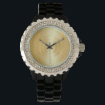 Montre Faux Gold Glamorisant Élégant Modèle tendance<br><div class="desc">Faux Gold Glamour Élégant Modèle tendance Femmes Watch.</div>