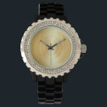 Montre Faux Gold Glamorisant Élégant Modèle tendance<br><div class="desc">Faux Gold Glamour Élégant Modèle tendance Femmes Watch.</div>
