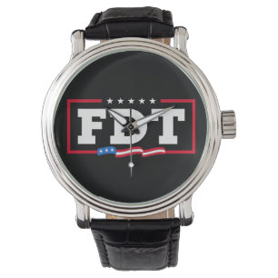 Montre FDT Amusant anti-Trump No-Trump