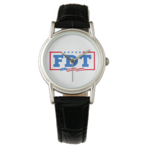 Montre FDT Amusant anti-Trump No-Trump