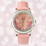 Montre Fée rose mignonne de l'art Imaginaire du printemps<br><div class="desc">Imaginaire Art rencontre adorable avec cette petite montre de fille ! Notre fée rose mignonne du printemps a été présentée sur une nouvelle montre, parfait pour toute petite fille qui aime une touche de magie dans sa vie. C'est un sentiment merveilleux de voir notre art prendre vie sur une toile...</div>