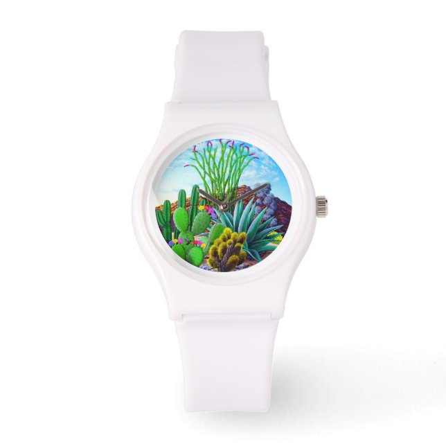 Montre Femme du jardin du désert (Recto)