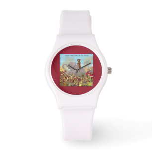 Montre femme en silicone drôle Hannibal le Conquér