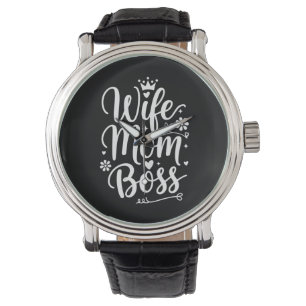 Montre Femme Maman Boss mignonne cadeau de la fête des mè