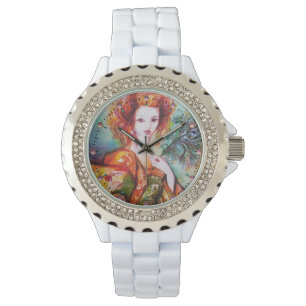 MONTRE FEMME ROMANTIQUE AVEC PEACOCK FEACOCK