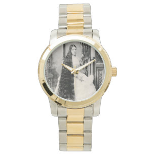 Montre Femme victorienne aux cheveux longs