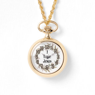 Montre Femmes I love Jesus Crown Wreath Watch