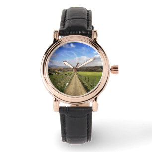 Montre Fermes   Français Camptryside Dirt Road