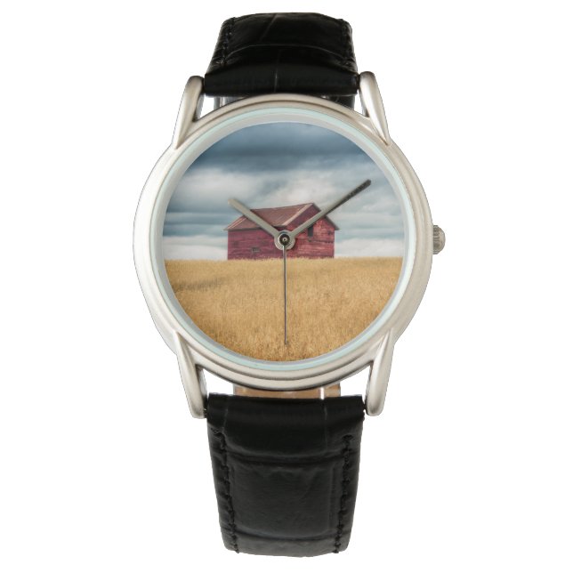 Montre Fermes | Vielle grange rouge (devant)