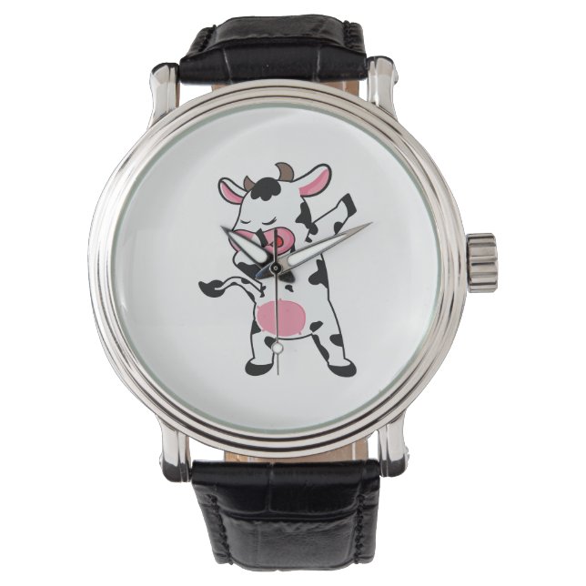 Montre Fermier de dabbage de vache danse de dab (devant)