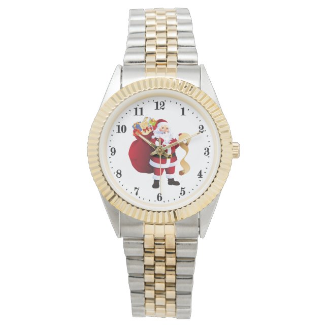 Montre Festif Noël Père Noël Holiday (devant)