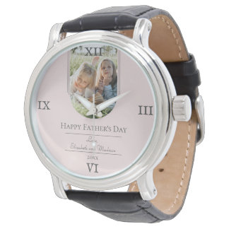 Montre Fête des pères photo Arch moderne | Rose