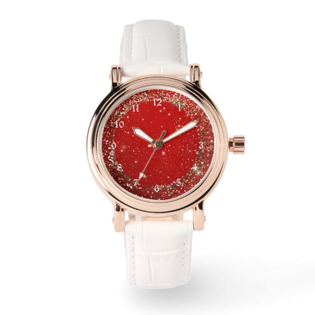 Montre Fête rouge (Recto)