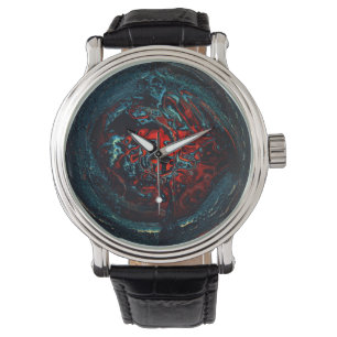 Montre Feu rouge d'enfer océanique