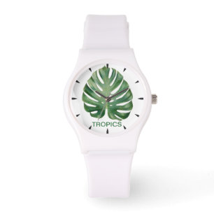 Montre Feuille de Monstera Tropiques