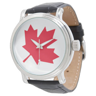 Montre Feuille d'érable canadienne