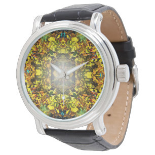 Montre Feuilles à l'automne