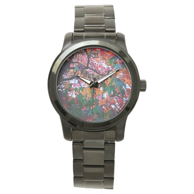 Montre Feuilles brillants (devant)