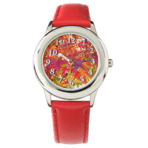 Montre Feuilles d'automne