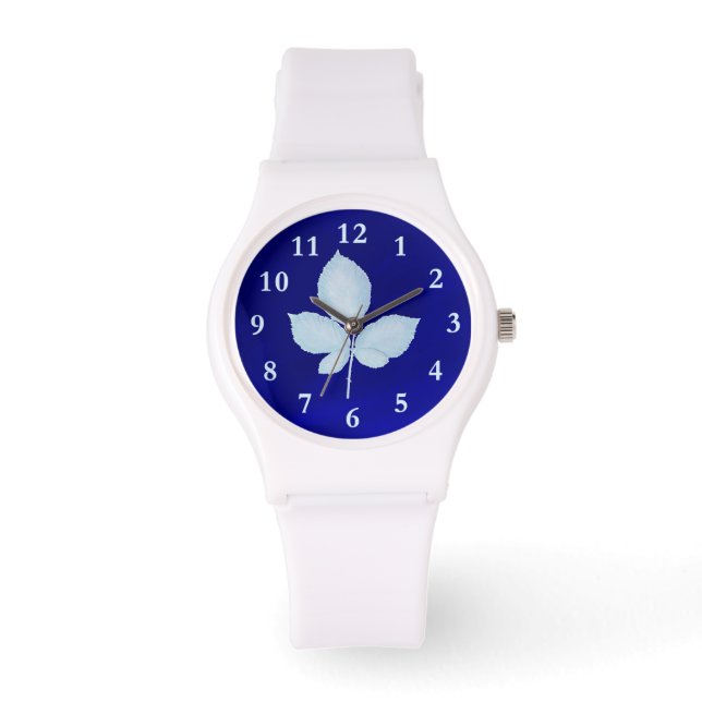 Montre Feuilles de brique d'impression Cyano (Recto)