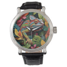 Feuilles Lizard et couleur