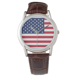 Montre Fier d'être Américain : Timeless USA Flag Statemen