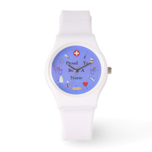 Montre Fier d'être une infirmière/ou votre texte